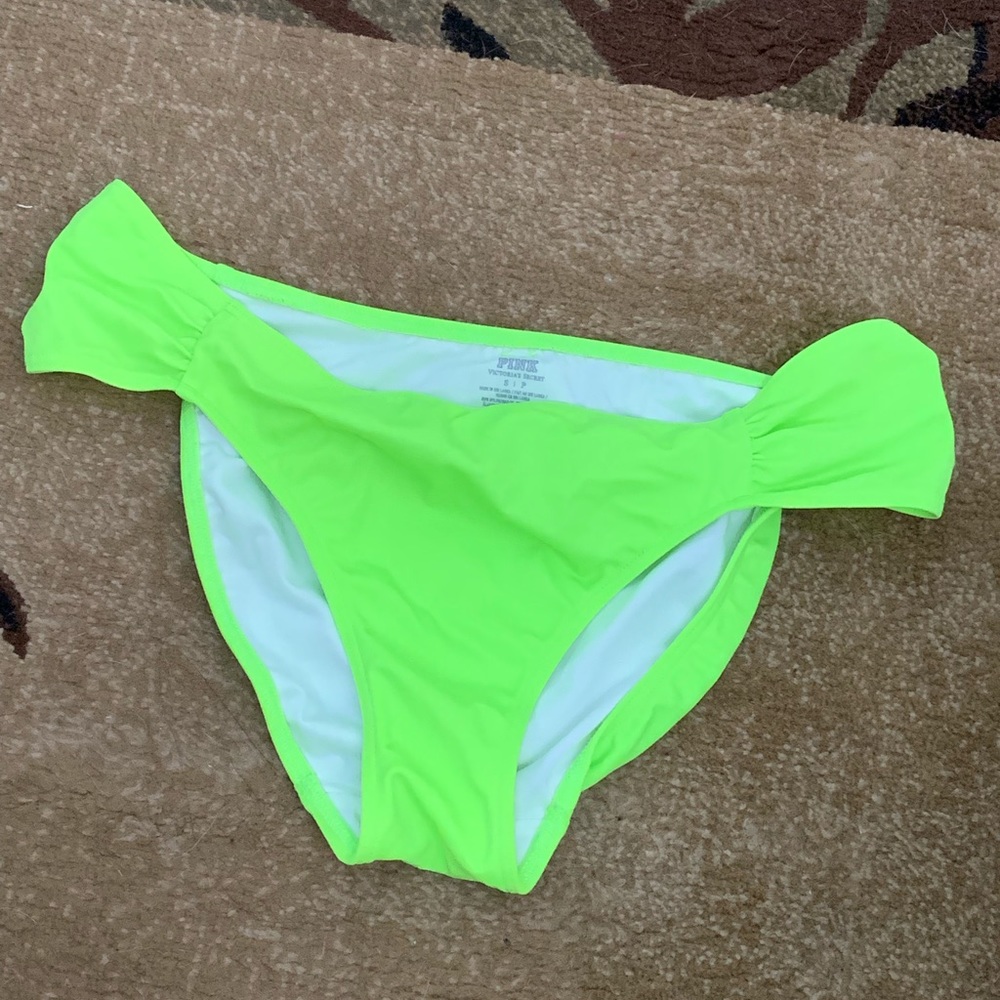 Victorias Secret Neon Green SwimBottom-Final Price